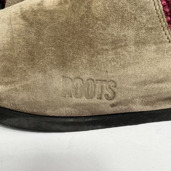 ROOTS Suede Sandals Women's US 9 EU 39 Brown Strap Slip-On - Picture 2 of 15